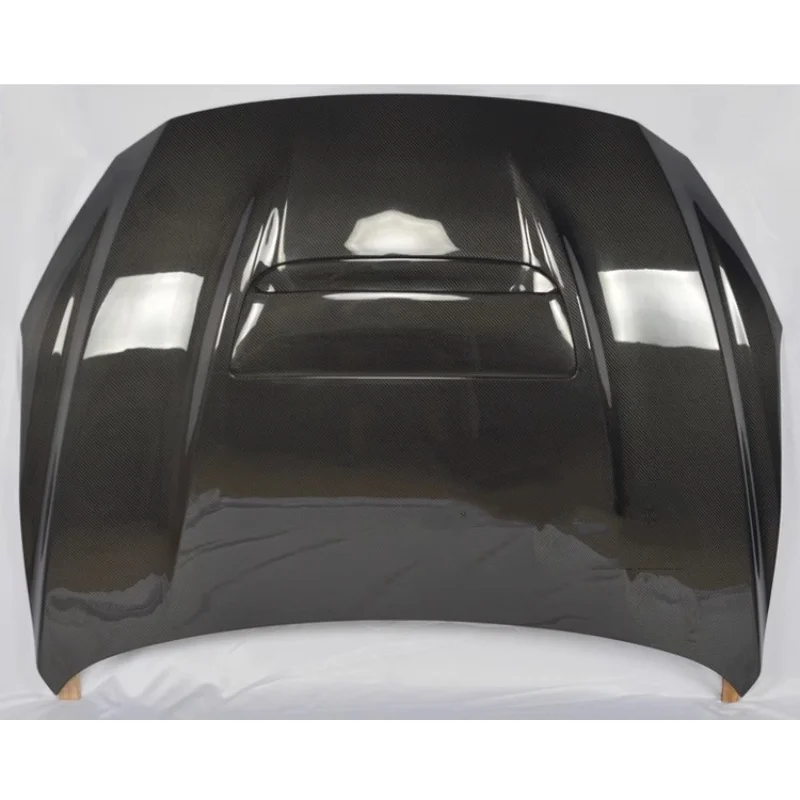 Carbon fiber Engine Cover Hood for Mazda3 Axela 14-19 Light weight Bonnet Scoop Auto parts