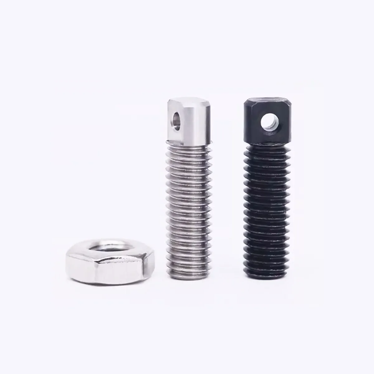 Full Threaded Stainless Steel Two Plane m3/4/5/6-10/15/20 For The Neck Of The Support Column For Tension Springs