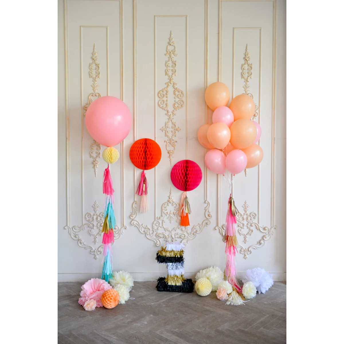 

Photo Background Cloth Durable Seamless Wrinkle Free Professional 1st Birthday Photography Backdrops Kids Props