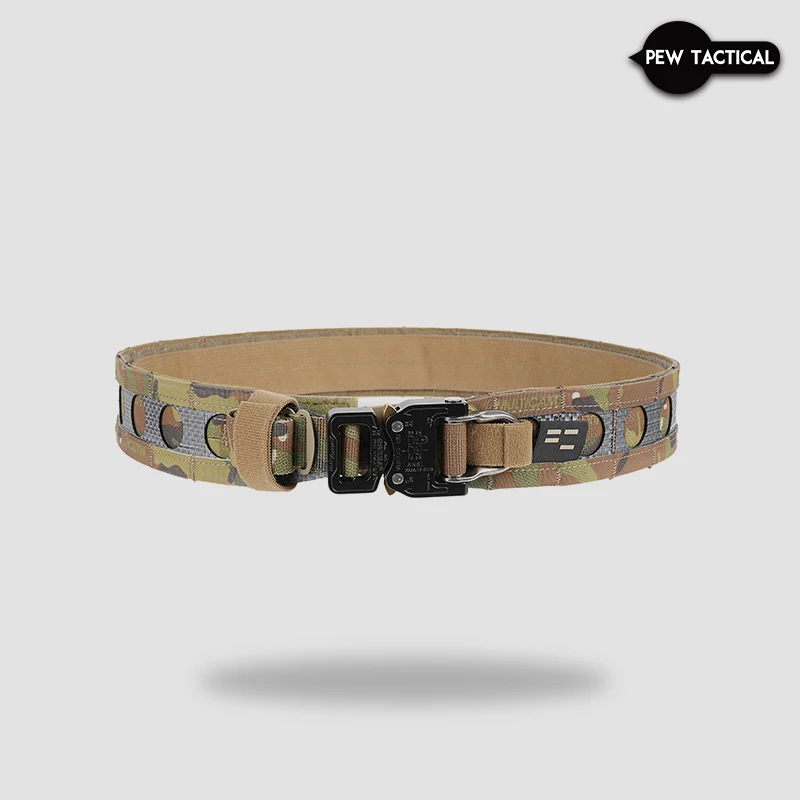 เข็มขัด Pew Tactical Pharaoh Sle แบบสองชั้น Bison Belt 2 Layers T Board สำหรับกิจกรรมกลางแจ้ง ท่องเที่ยว อุปกรณ์ทหาร ของสะสมสำหรับแฟนทหาร