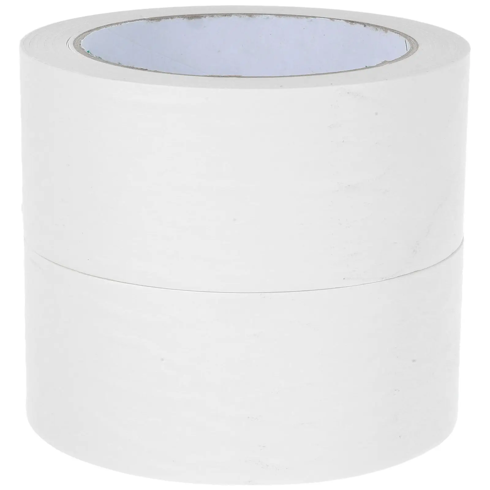 

2 Rolls White Paper Tape 45MMx30M Sealing Packing Shipping DIY Strong Adhesion No Warping Lightweight Compact