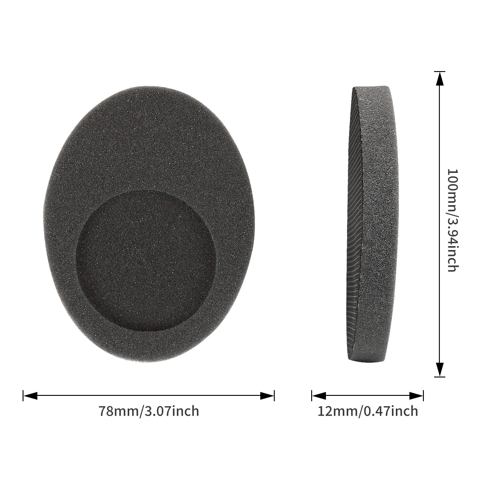 Noise Cancelling Gel Ear Pads for 3M Peltor Series TAC 100 300 500 Headphones Accessories