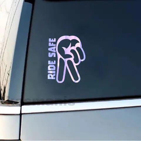 6 best sales बाइकर स्टिकर - №6