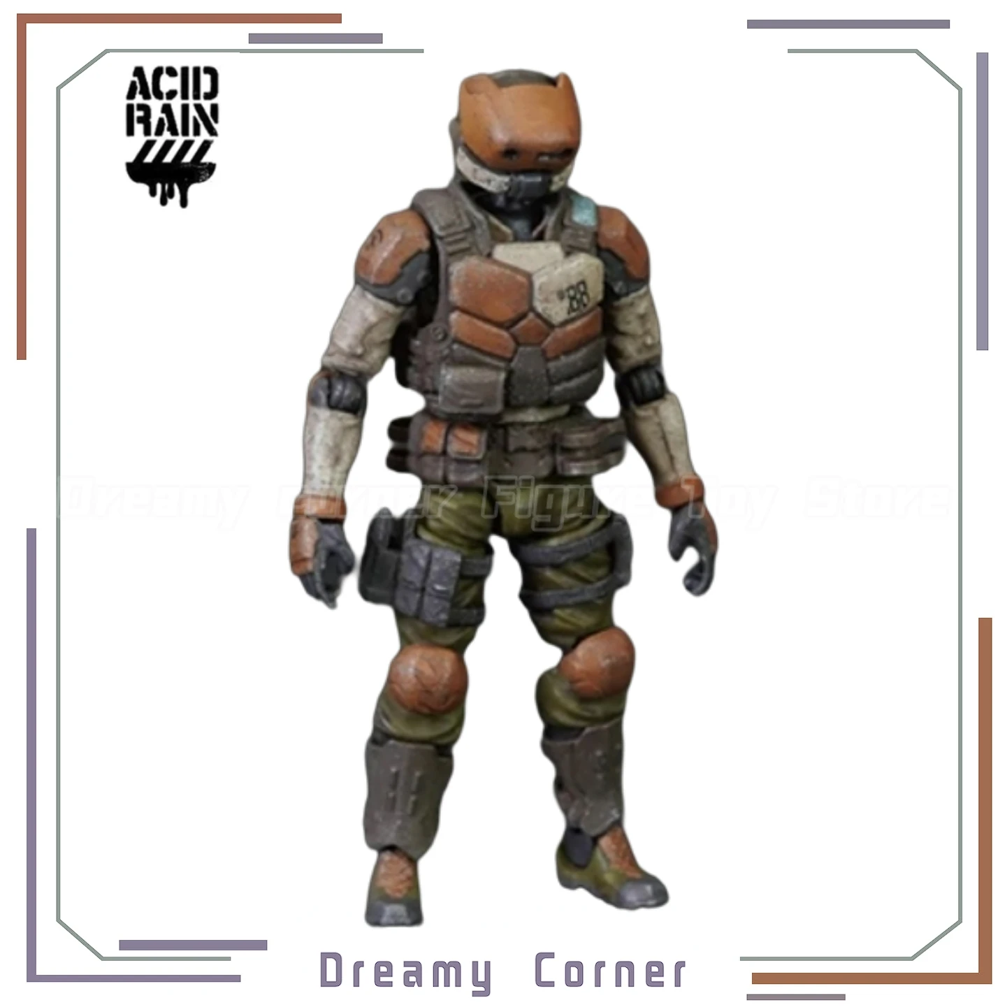 

【In Stock】Original Acid Rain War FAV-A121 SPENCER88 1:18 SCALE FULL ACTION FIGURES