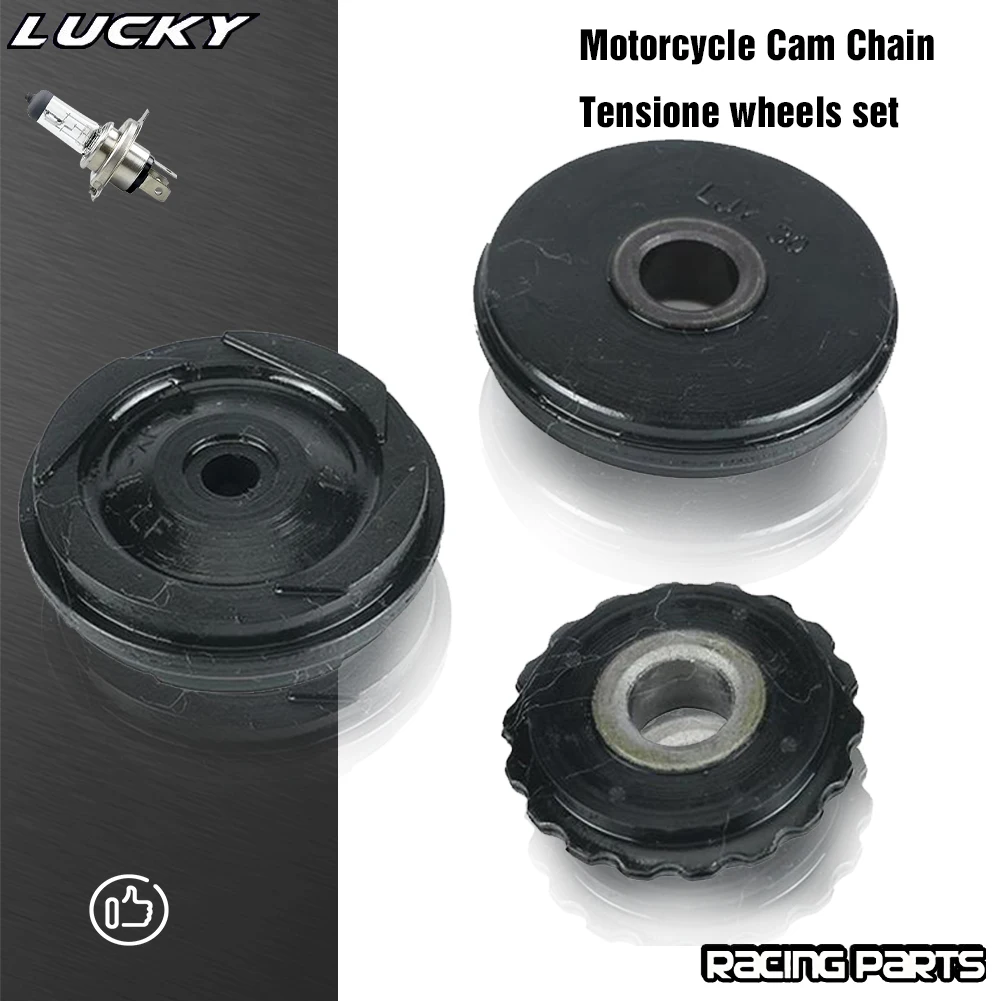 Motorcycle Cam Camshaft Chain Guide Roller Oil Pump Gear Tensioner comp For Lifan 125cc Horizontal Kick Starter Engine Parts