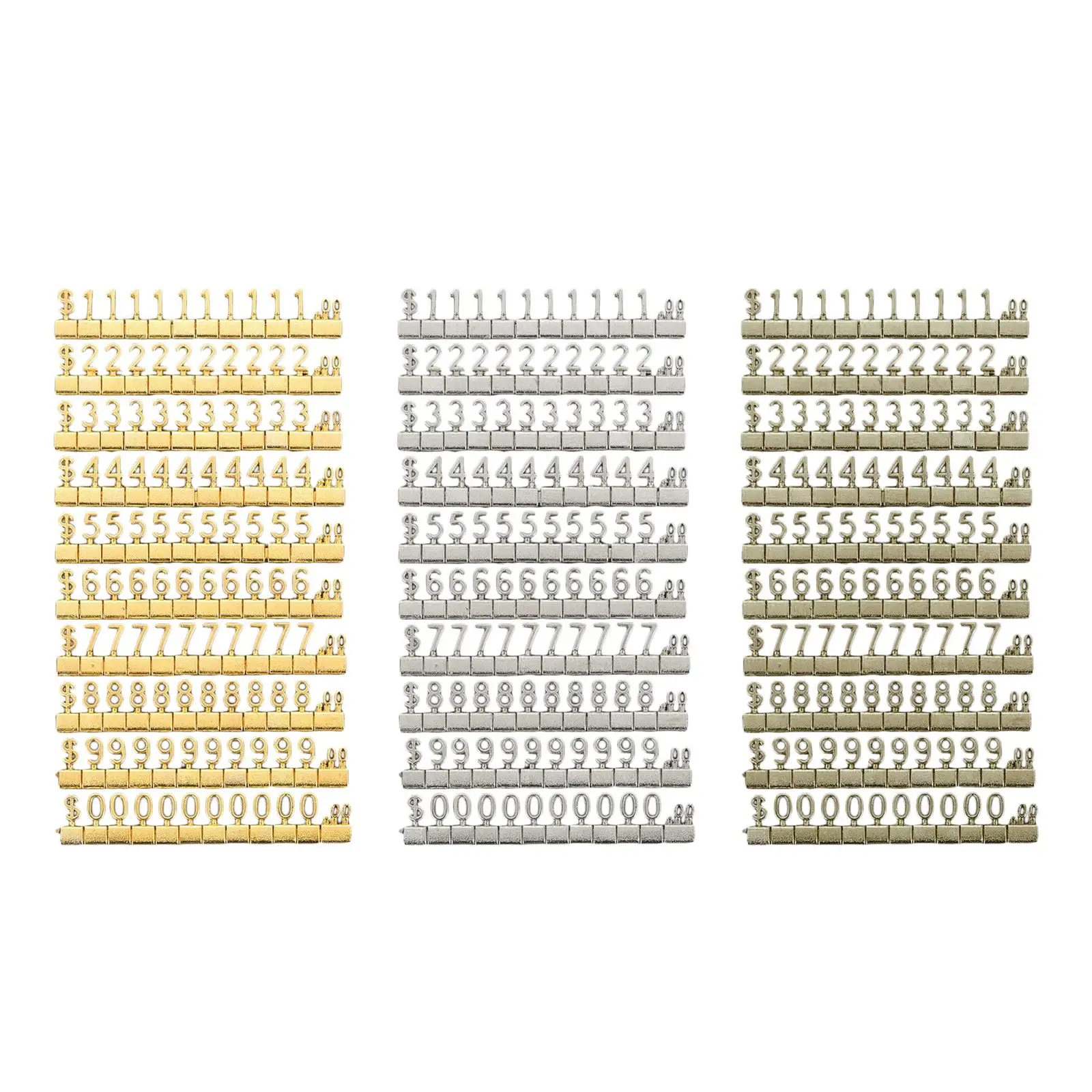 Mini Cube Digital Price Tags Pricemarker Labels for Clothing Jewelry Store Window Sign Holder