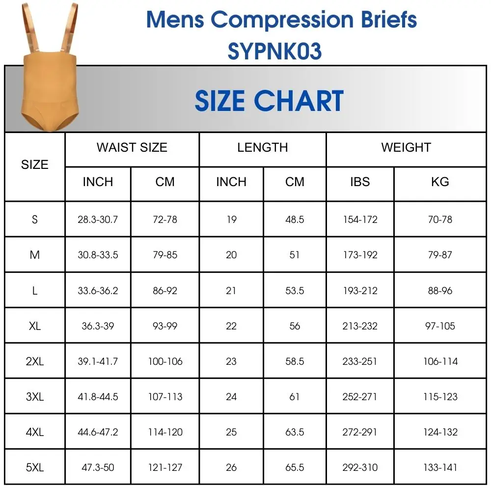 Men\'s Shapewear High Waist Tummy Control Underwear Briefs With Removable Adjustable Straps For Anti Roll Down