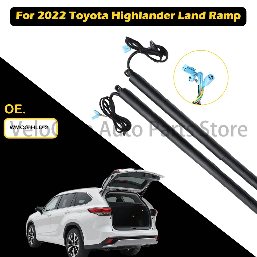 Precision Fit Upgraded Electric Tailgate Strut For 2022 Toyota Highlander, Quiet Durable Support Kit WMCG-HLD-2