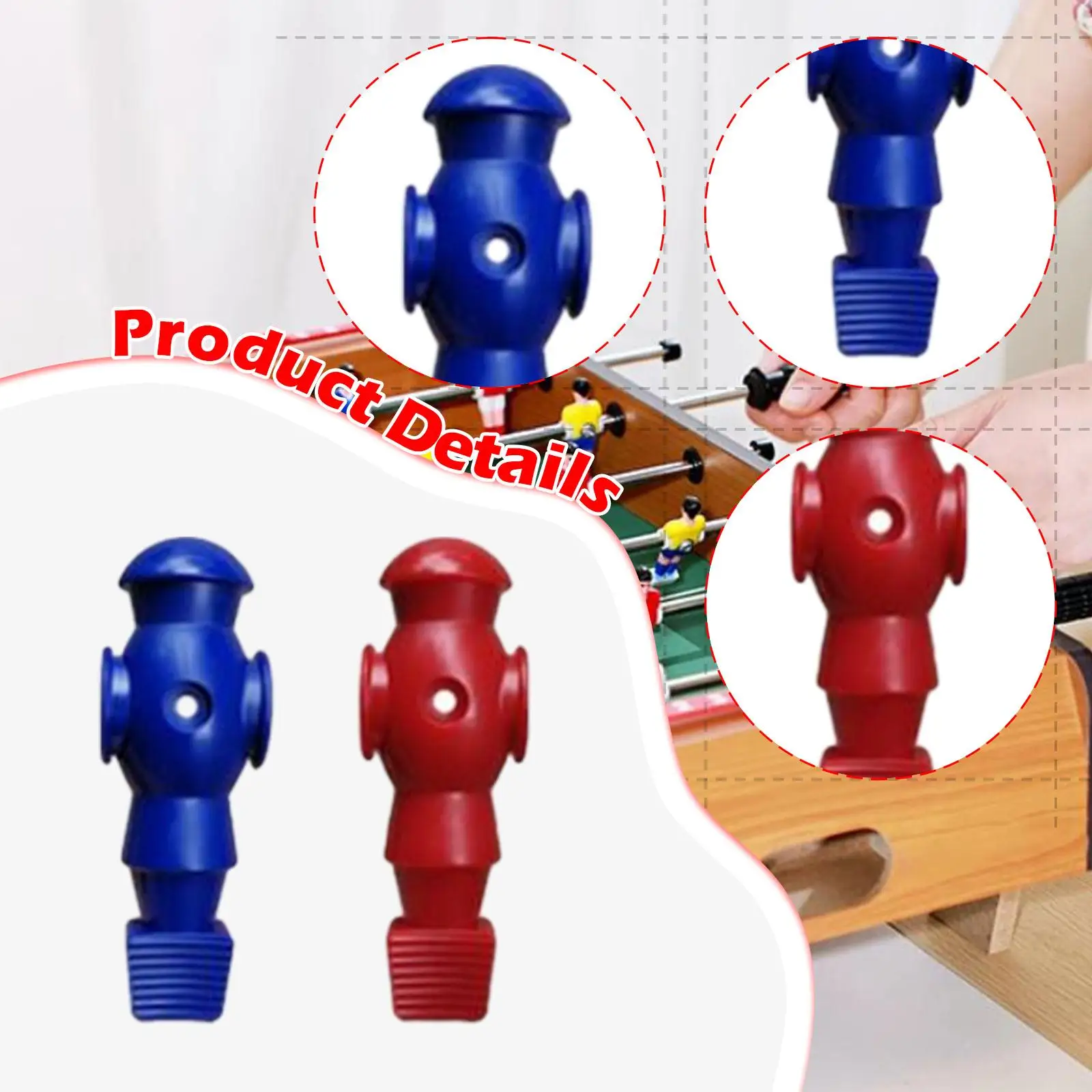 

26 Pieces Table Football Players Men Repair Parts, Entertainment Players, Machine Accessories