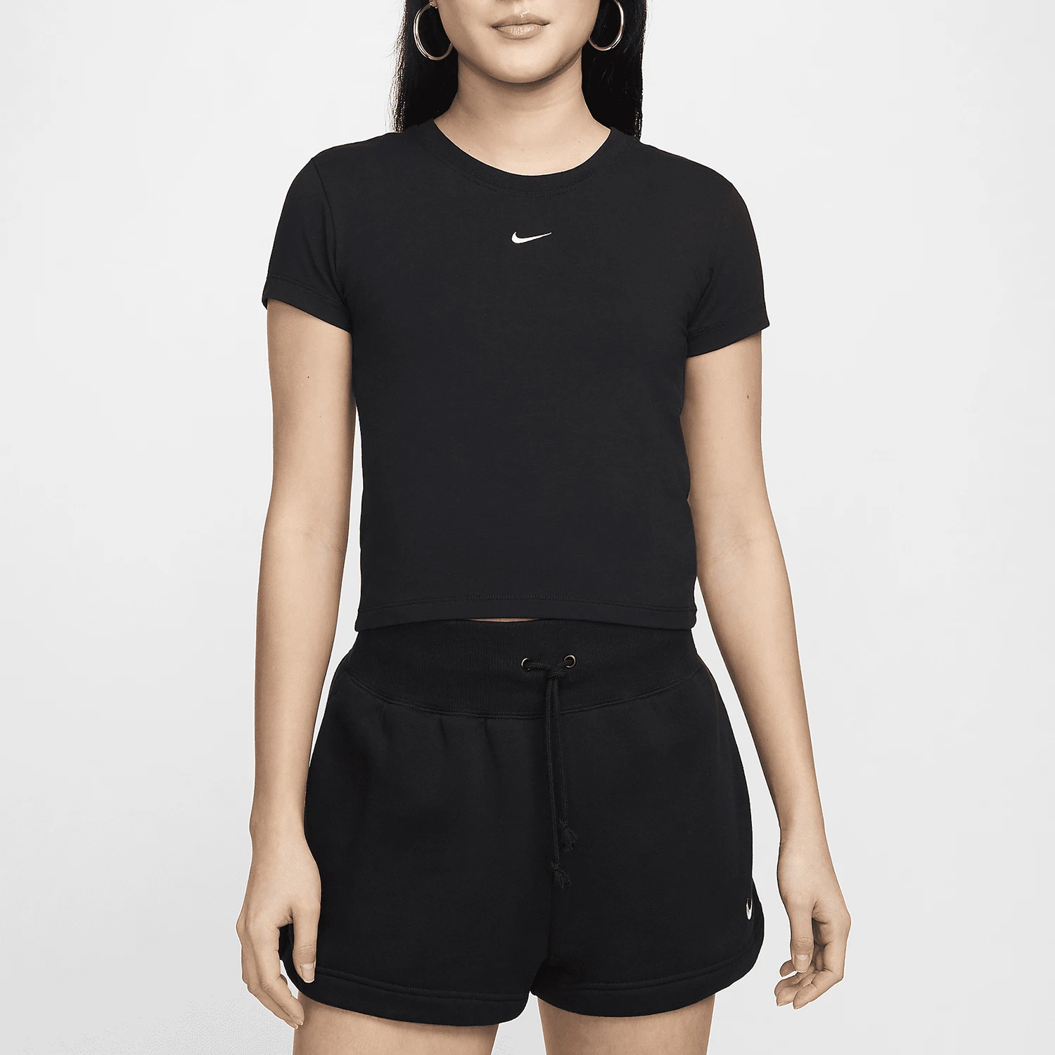 

Nike подлинная новая летняя женская спортивная одежда повседневная футболка с круглым вырезом и короткими рукавами FV5509-010