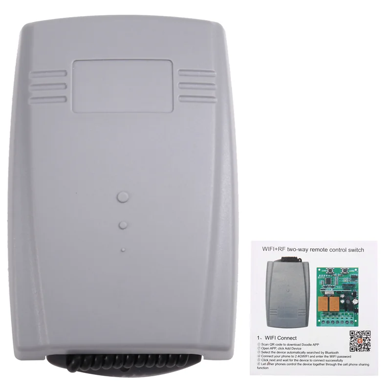 Tuya WIFI abridor de puerta de garaje interruptor controlador multimarca para Control de acceso, puertas eléctricas, puertas de garaje-TCES