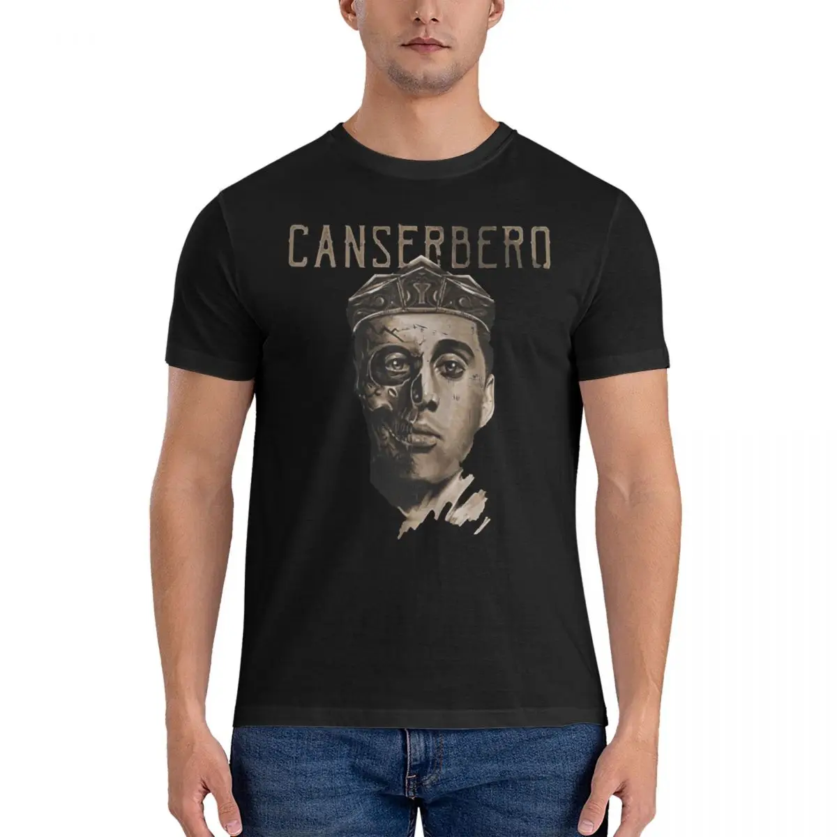 Tirone Jose Gonzalez Orama T Shirts Men's Pure Cotton Awesome T-Shirts O Neck Canserbero Tees Short Sleeve Clothes Original