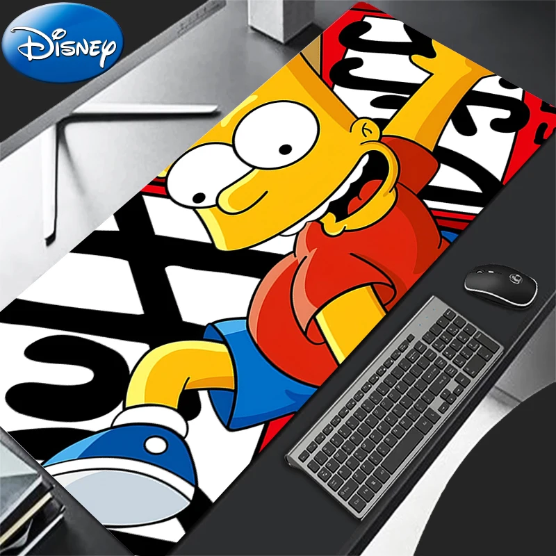 Mouse Pad Gamer Cartoon Keyboard Pad Laptop The S-simpsons Desktop Mouse Mat Carpet Rubber Tapis Souris Gaming Notbook Mousepad