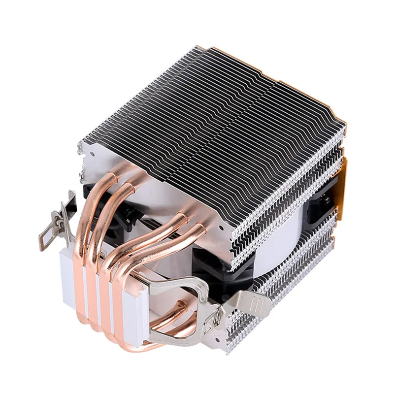 Colorful Lamp Compatible Xeon E5 X99 Twin Towers Cooler 4/6 Heat Pipe Air-Cooled CPU Fan for LGA2011 115x 1200 1700 1851 AM5 AM4 view 5