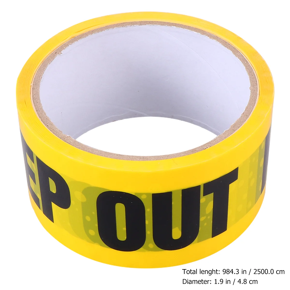 Ladders Safety Stickers Barricade Flagging Duct Tape Stripes Self Adhesive Masking Warning Roll