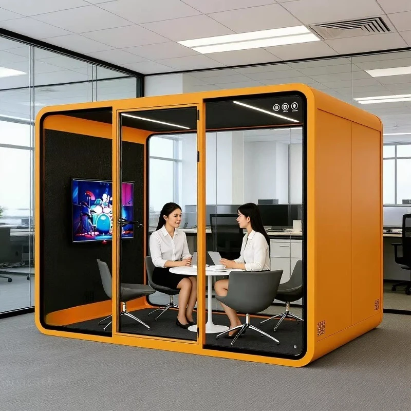 Soundproof room, office phone booth, multi-person meeting room, learning silent compartment