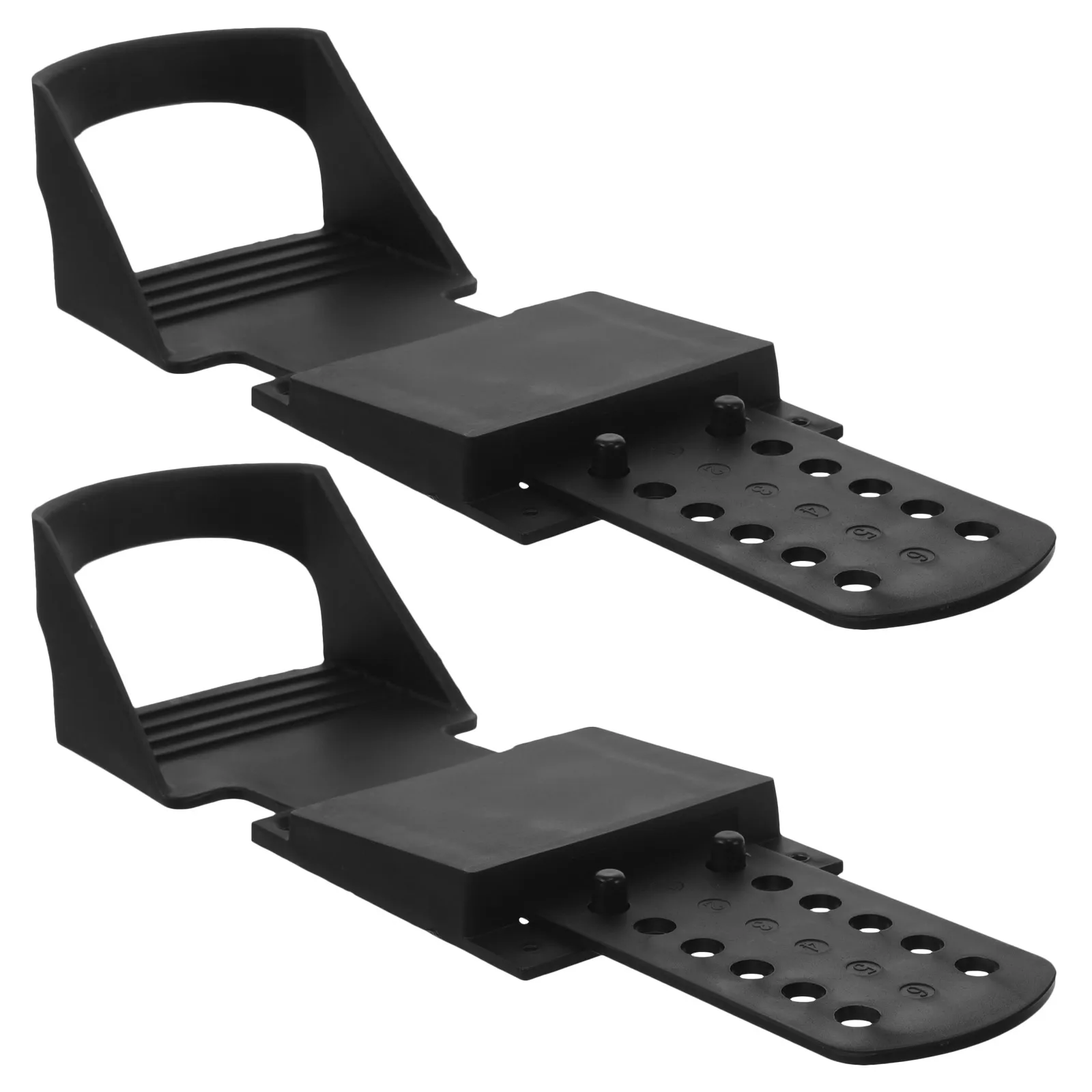 

1Pair Exercise Foot Pedal Rowing Machine Replacement Part Indoor Flat Pedals Fitness Equipment Accessory for Effective Full Body
