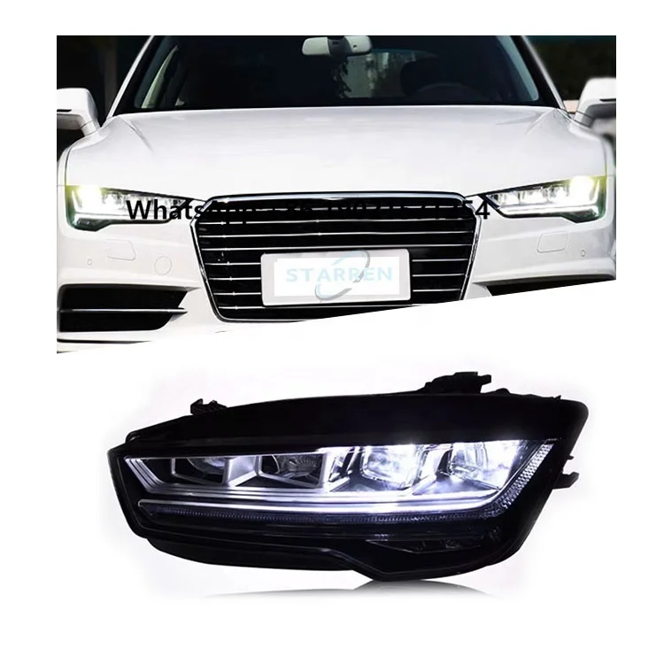 

A7 2011-2018 Upgrade LED Plug-and-play Daytime Running Lights Fog Lights Drl Projection Lens Headlights for