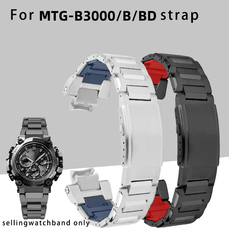 

Wristband for Casio G-SHOCK Watch Steel Heart GST-210/W300G/S1 10/S310/B100 Modified Stainless Steel Watchband Men's Bracelet