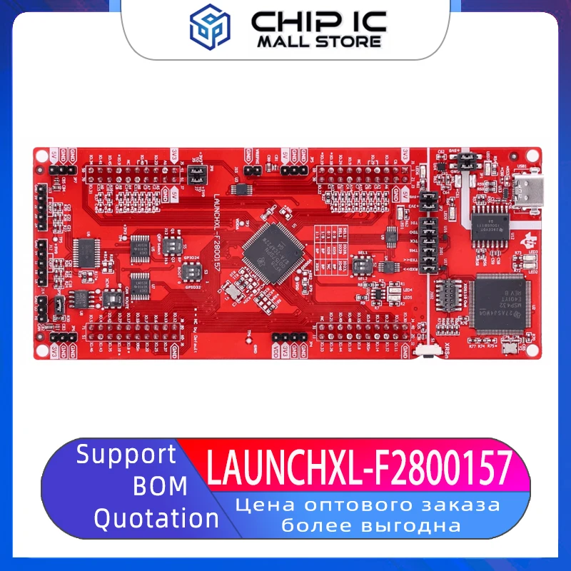 LAUNCHXL-F2800157 C2000 TI Development Board TMS320F2800157 Onboard CAN Transceiver Brand New Stock