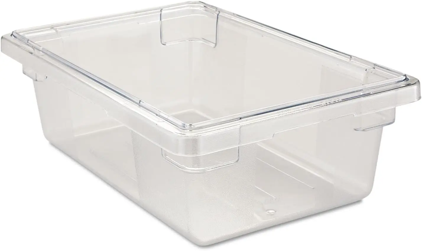 

Polycarbonate Food Storage Box/Tote, 3.5 Gallon, Clear, for Restaurant/Kitchen/Cafeteria