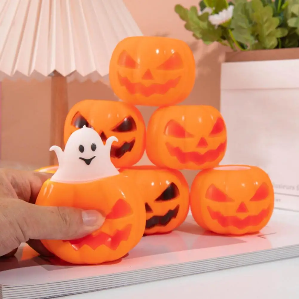 Halloween Skull Decor Halloween Skull Stress Balls Bone Squeeze Toys Fidget Handheld Relaxation Tools for Anxiety Relief Party