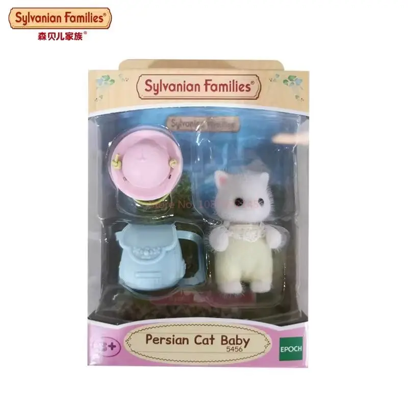 Sylvanian Families anime figuren Ternurines action figure Figuur Perzische kat 5456 Serie Kamer Decoratie Kerstcadeau Kinderen Speelgoed