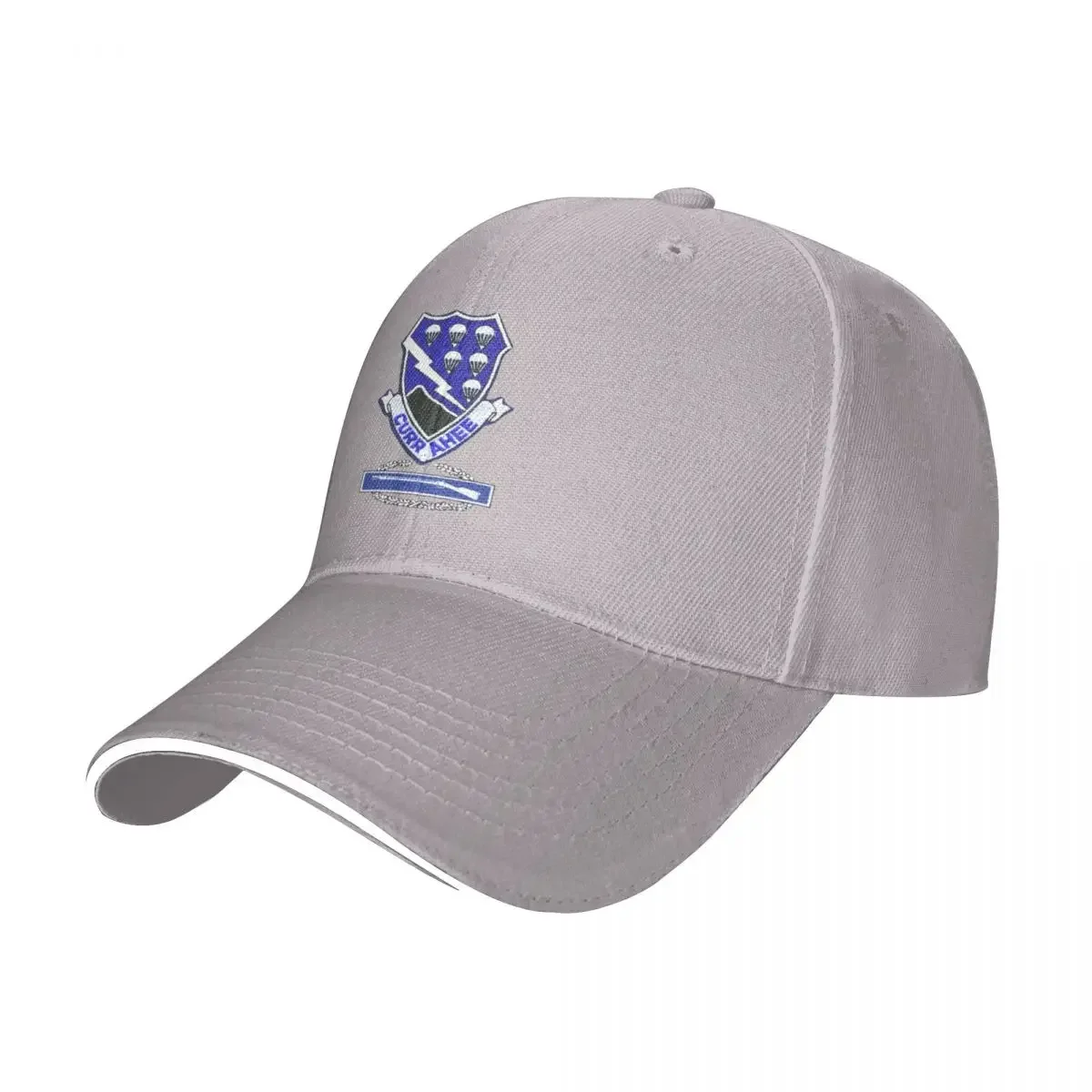 Currahee Patch & Combat Infantry Badge (CIB) Cap Baseball Cap sunhat Golf wear men Women's