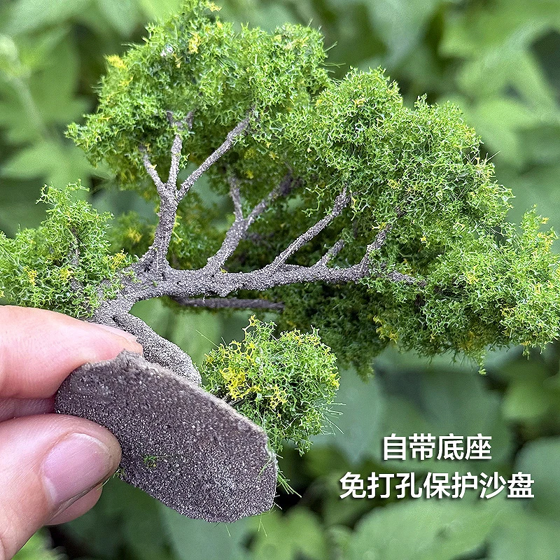 1/3/5/10pcs 8cm Simulatie Struik Draad Boom Berg Zandtafel Model boom N Schaal Trein Spoorweg Layout Poppenhuis Landschapsarchitectuur