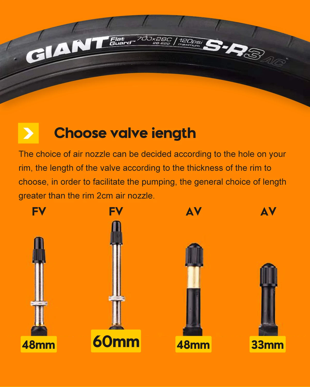 CYCLAMI Ultraleichter Fahrrad-TPU-Schlauch 700C 700 x 18 23 25 28 30 32 Rennrad-TPU-Material Reifen 45 mm 60 mm Länge französisches Ventil – Detail 15