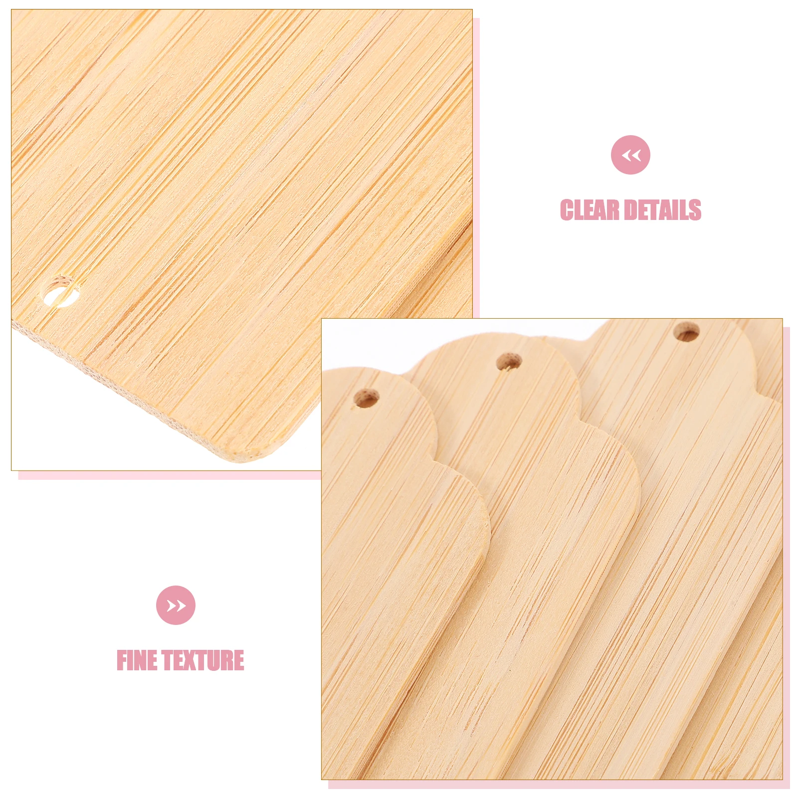 

10pcs Bamboo Bookmark Materials 12cmx5cmx0 2cm Blank Blanks Cutouts Unfinished Crafts Diy Tags Kids Toys Gift Decorative