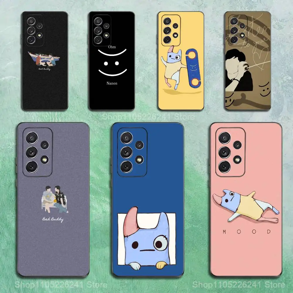 

Bad B-Buddy N-Nong D-Doll Phone Case For Samsung S9,S10,S20,S10,S21,S25,S24,S23,Ultra,FE,Plus,Lite,Soft Silicone Black Cover