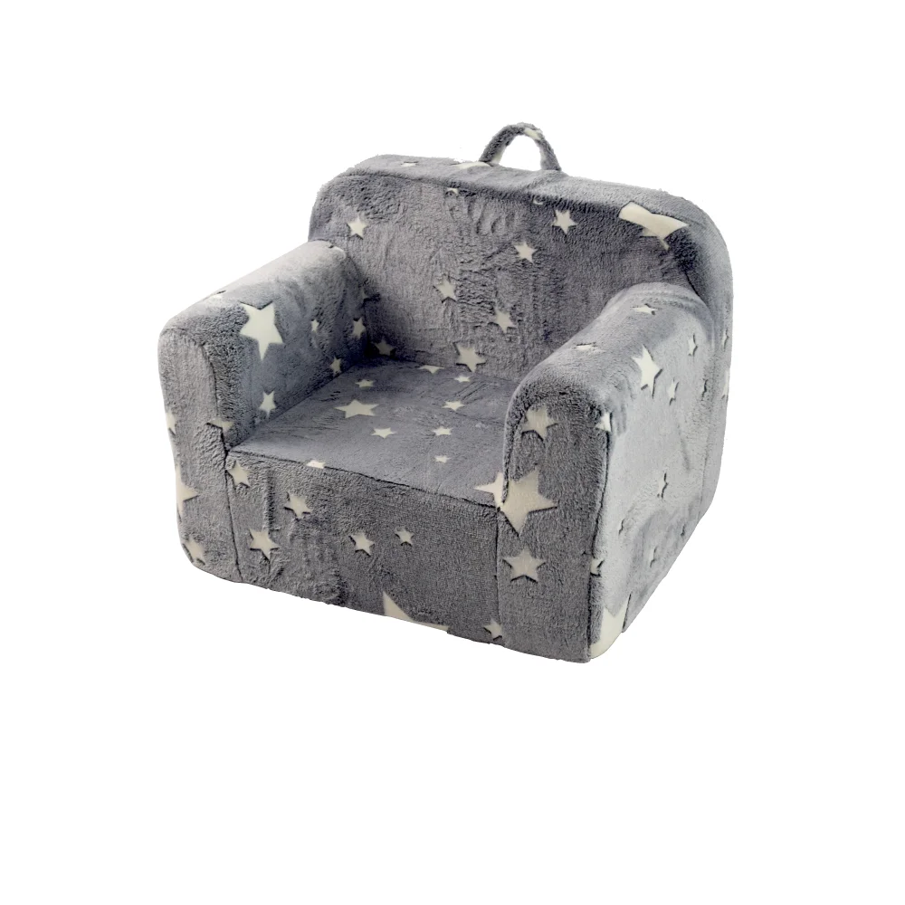 Kindersofa mit Tragegriff und Seitentaschen. Kindersessel. Leichter Kindersofastuhl – Detail 15
