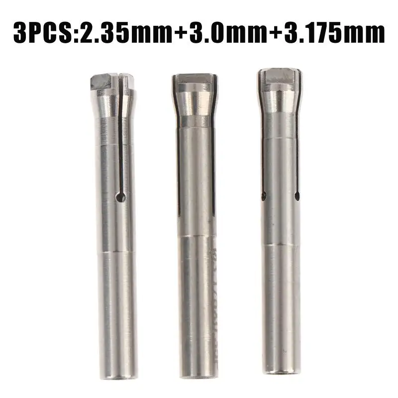 3-teiliges Hochleistungs-Metall-Dental-Mikromotor-Spannzangen-Set (2,35 mm, 3,0 mm, 3,175 mm) für 102L 105L Polierhandstücke