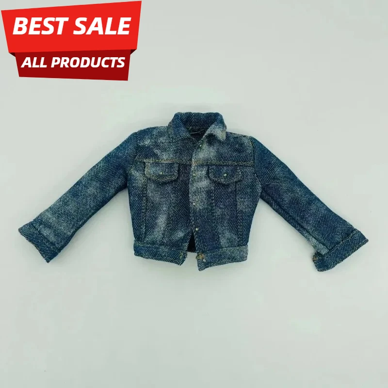 

1/6 весы, джинсовая куртка для отдыха, модель пальто, экшн-фигурки, одежда для 12-дюймовой женской куклы-солдата, украшение «сделай сам»