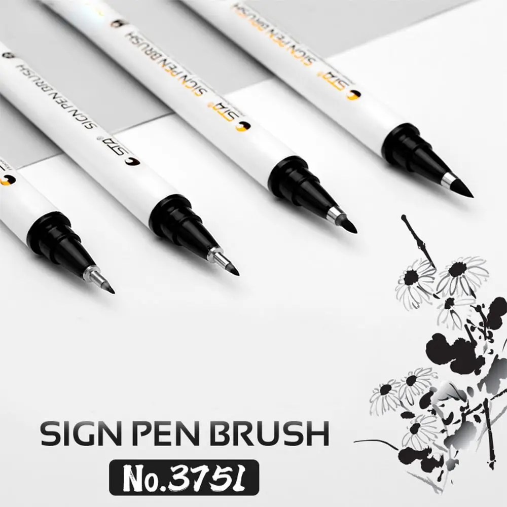 Crisperding Medium/Fine/Extra-fine Drawing Calligraphy Brushes Script Writing Brush Calligraphy Practice Pen Chinese Brushes