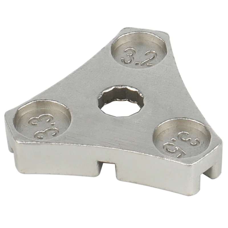 

ABUE-1 PCS Bicycle Repair Tool Spoke Tool Mountain Bike Wire Adjustment Wrench Silver