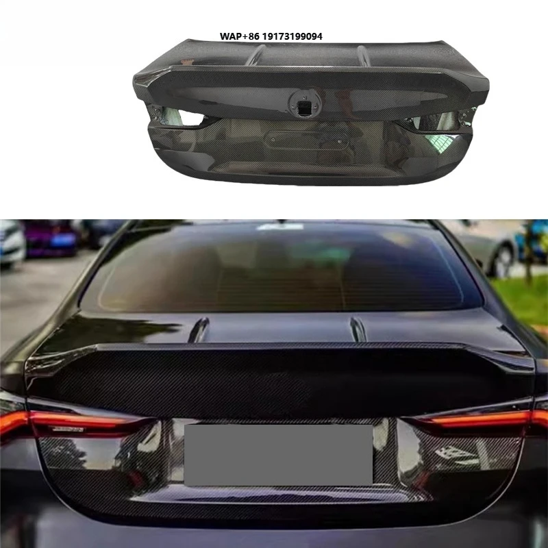 G82 CLS Style High Quality Double-sided Dry Carbon Fiber Rear Trunk Boot Lid for M4 G82