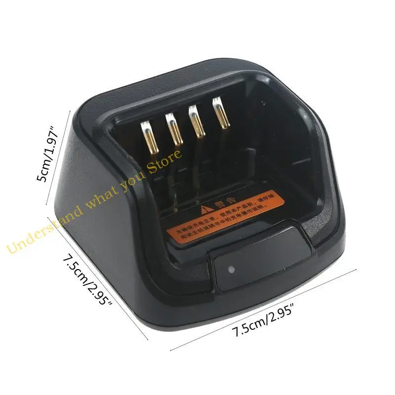 Base ricarica J60A per Hytera HYT PD502/PD505/PD562/PD565/PD580 HAM RADIO