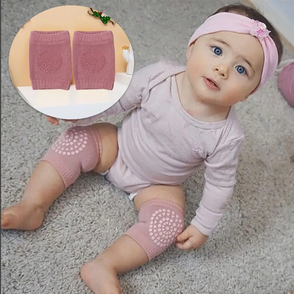 New Safety Crawling Knee Pad Elbow Cushion Knee Support Kneecap Protector Infant Toddlers Leg Warmer for