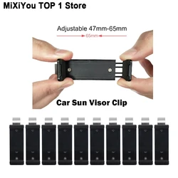 Car Sun Visor Clip Holder 47-68mm Gate Remote For Garage Door Control Car Keychain Barrier Universal Opener Accessories