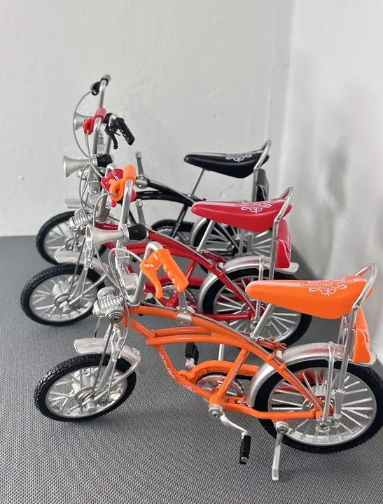 1:10 New Model Alloy Bicycle Diecast Orange Black Red Fashion Metal Bike Simulation Mountain Bikes Collection Gifts Toys Boys