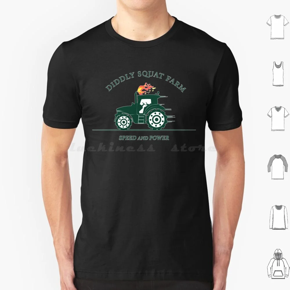 Diddly Squat Farm Green Tractor S Gift For Fans , For Men And Women , Gift Mother Day , Father D T Shirt 6xl Cotton Cool Tee