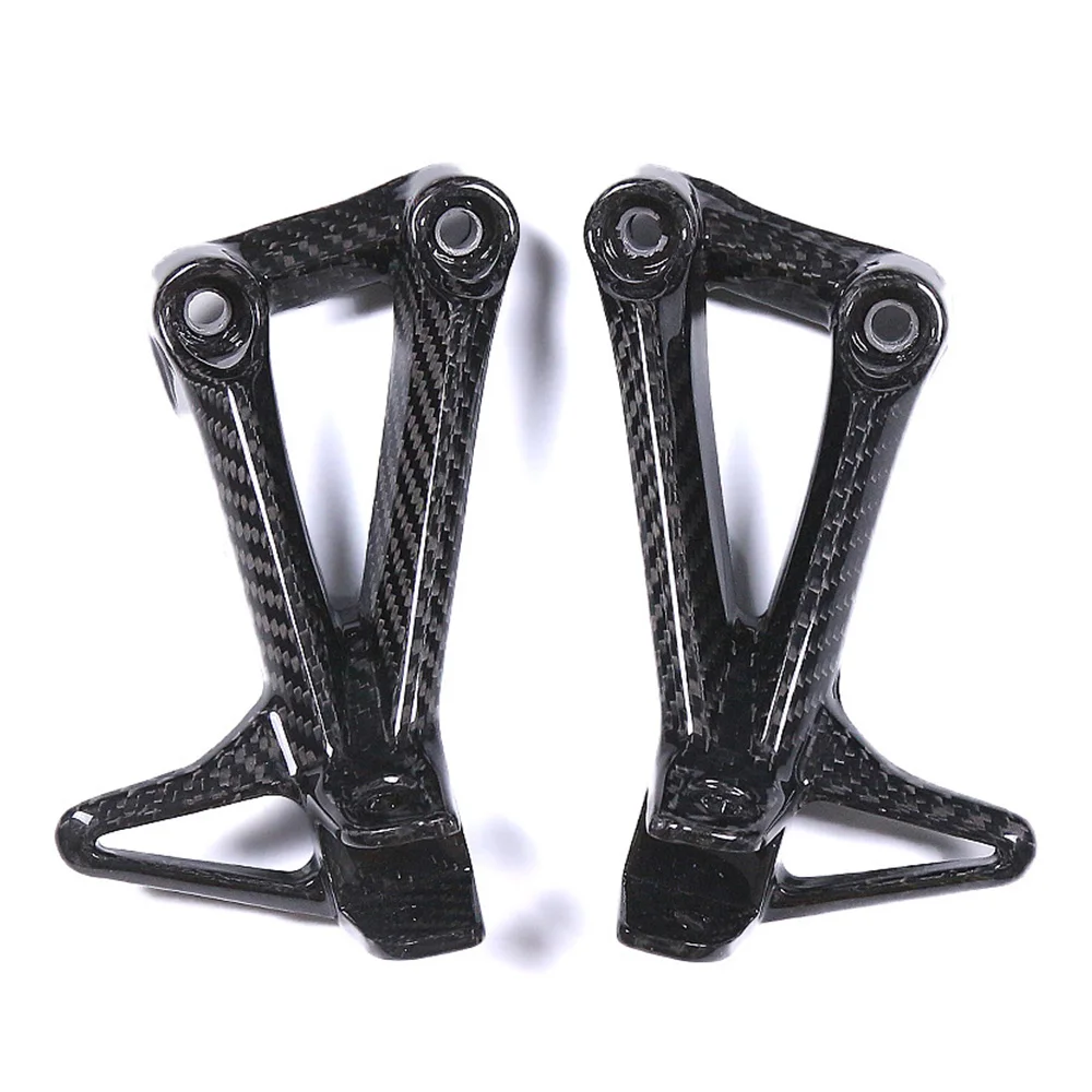 For Yamaha MT10 MT-10 2016 2017 2018 2019 2020 2021 3K Carbon Fiber Rear Heel Guards Motorcycle Accessories Fairings Kit Parts