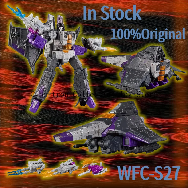 

【In Stock】Transformation Toys War for Cybertron Siege WFC-S27 Decepticon Phantomstrike Squadron 4-Pack - Final Strike Figure