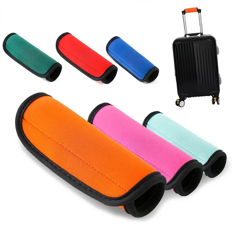 Luggage Handle Wrap Grip Soft Neoprene Suitcase Grip Protective Luggage Bag Handle Wrap Cover for чемодан Viagem Acessórios