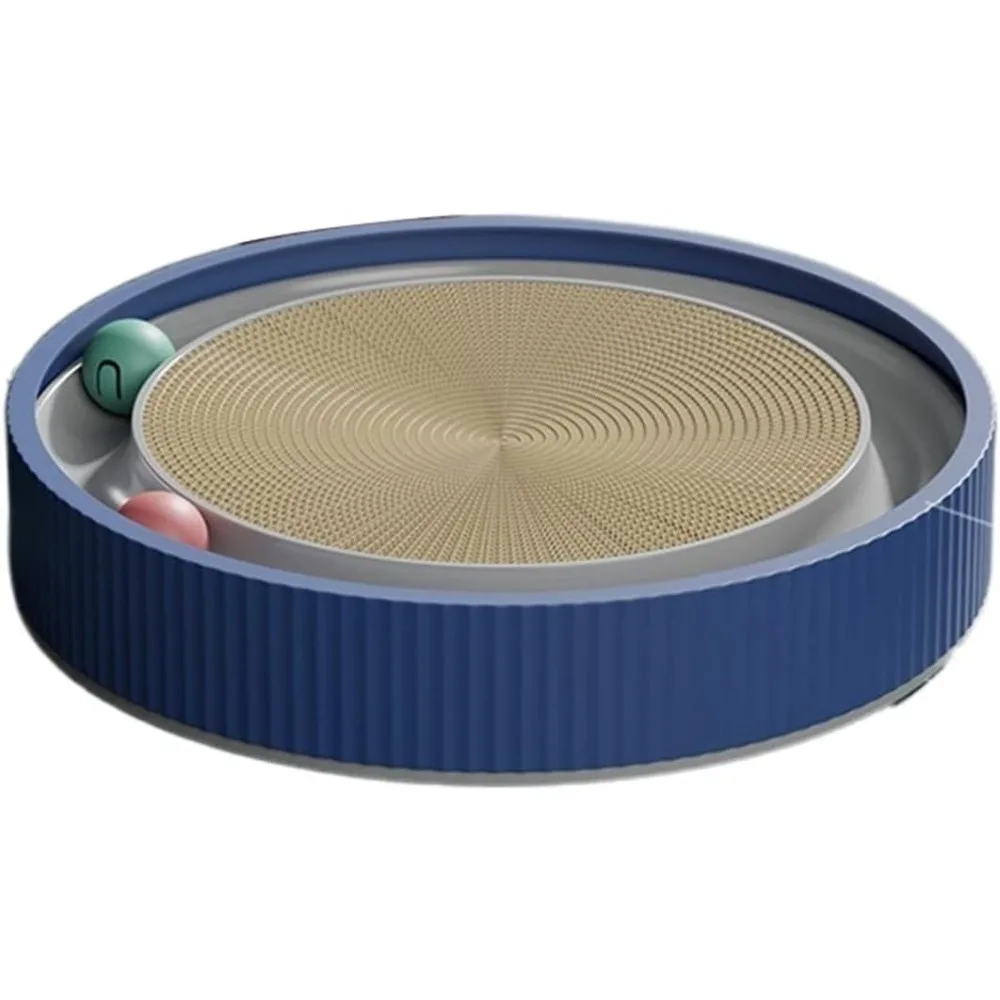 

Cat Scratcher Round Cat Scratching Board with Ball Multi Function Toy Cat Scratcher Funny Can Replace Nest for Cats for Indoor C