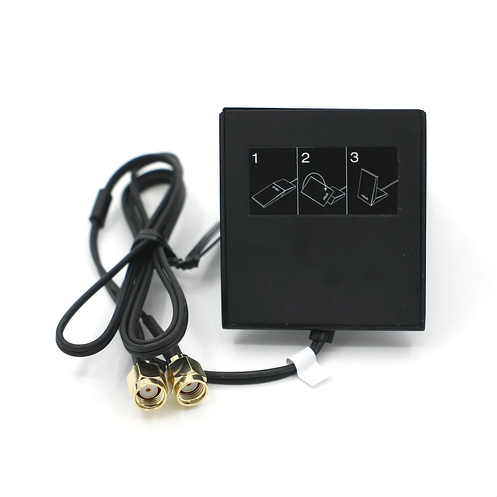 Original ASUS 2T2R Dual Band WIFI Moving Antenna Folding Rotating Aerial Signal Booster for Wireless Network Card Modem Router