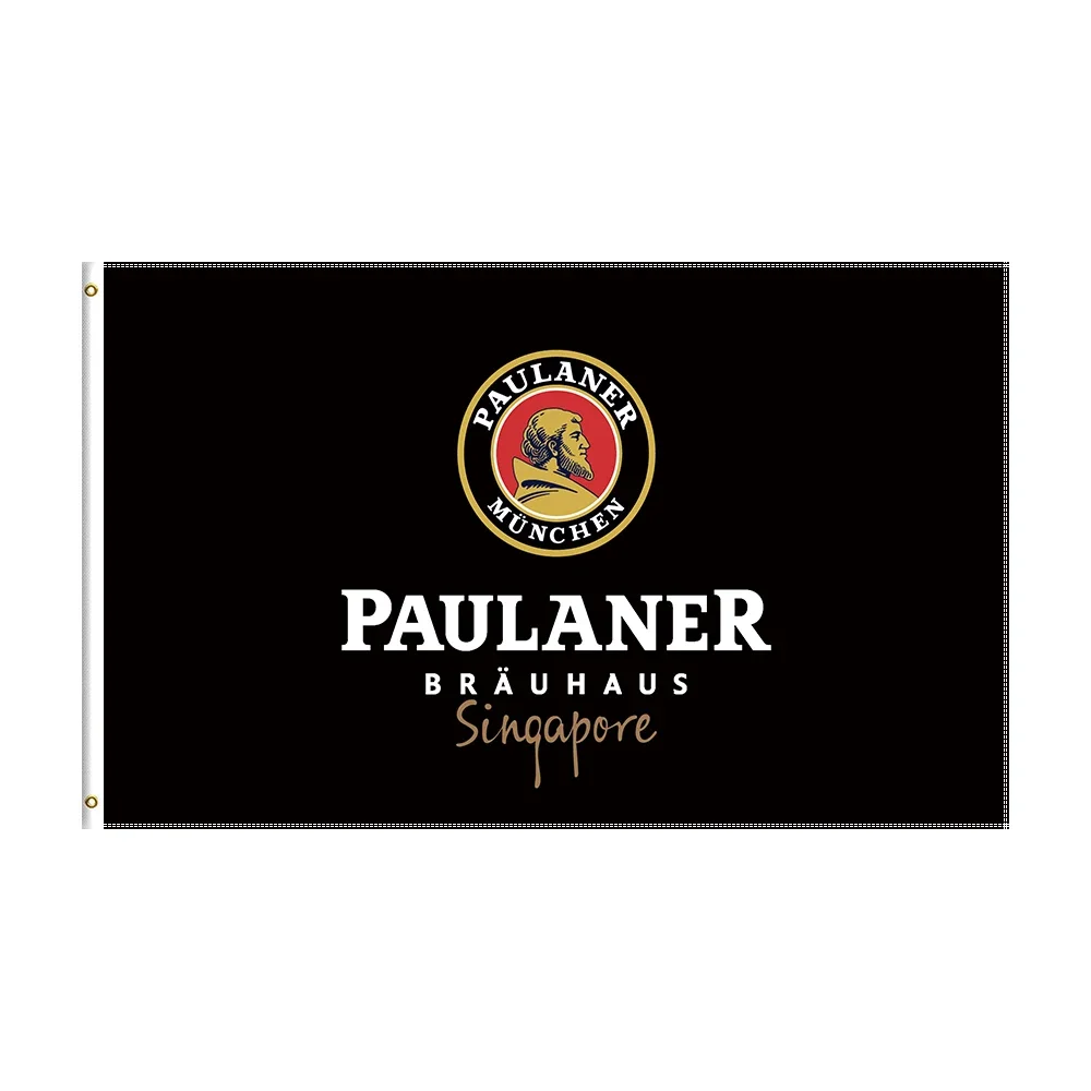 3x5 Ft Printed Flag PAULANERS Beer Flag Polyester Printed Bar Banner For Decor ft flag banner