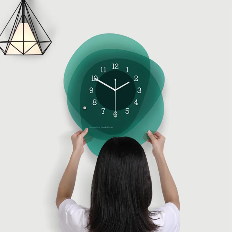 

Stylish Minimalist Wall Clocks Large Personalised Unusual 3d Wall Clock Unique Operated Funky Horloge Living Room Decoration